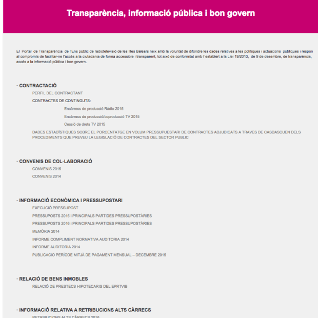 portal transparencia ib3